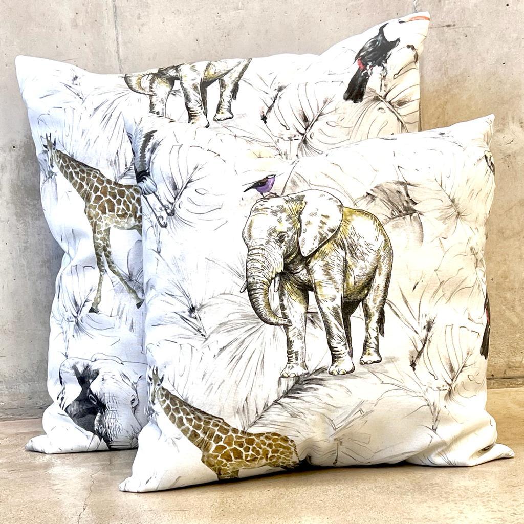 Pillows Animal Graphic - Electric Butterfly Flowers